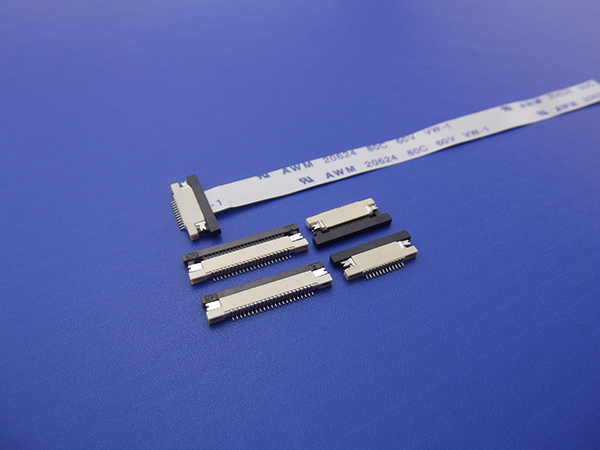 0.5mm-C FPC H=1.2mm 4-36P 连接器